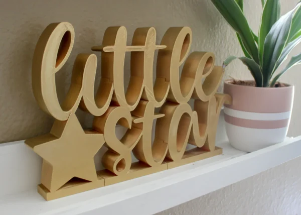Custom name signs for rooms