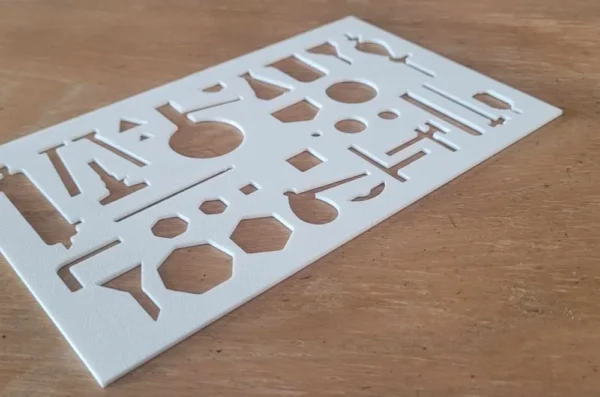 Handy Chemistry Stencil