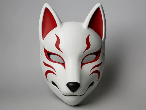 Traditional Japanese Kitsune mask