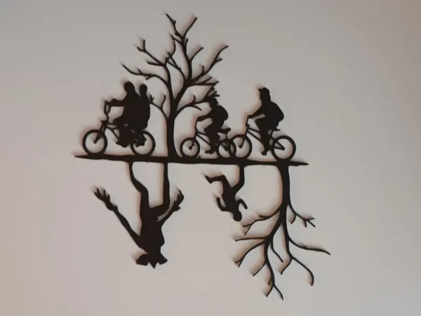 Upside Down Stranger Things Wallart